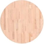 vidaXL Tischplatte, Holzplatte Holztischplatte Rund, Ersatzplatte Platte f&uuml;r