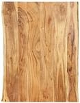vidaXL Massivholz Tischplatte Baumkante Massivholzplatte Akazie 80x(50-60)...