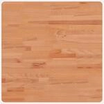 vidaXL Tischplatte, Quadratisch Holzplatte mit 4 abgerundeten Ecken,...