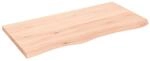 vidaXL Tischplatte, Schreibtischplatte mit Naturkante, Holztischplatte f&uuml;r...