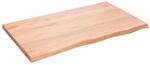 vidaXL Tischplatte, Schreibtischplatte mit Naturkante, Holztischplatte f&uuml;r Esstische