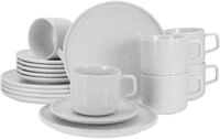 CreaTable, 16736, Serie Chef Collection, 18-teiliges Geschirrset f&uuml;r 6 Personen,