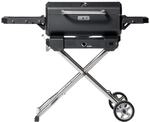 Masterbuilt&reg; Tragbarer Holzkohlegrill und Smoker mit Wagen