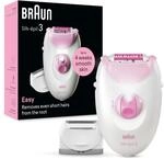 Braun Silk-&eacute;pil 3, kabelgebundener Epilierer Damen f&uuml;r Haarentfernung,