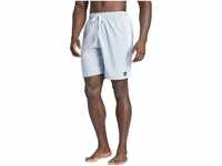 adidas Men's 3-Stripes CLX Swim Shorts Badehose, Wonder Blue/White, M