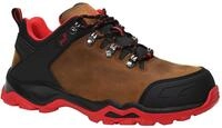 ELTEN Sicherheitsschuhe jo_Powerful Brown Low S3S, Damen und Herren, Leder,