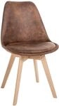 CLP Esszimmerstuhl Linares Kunststoff I Stoff I Samt I Cord I Lederoptik I...