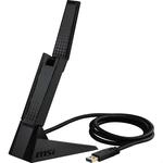 MSI AXE5400 WiFi 6E Tri-Band USB Adapter - Schnelles WLAN bis 5400 Mbps (6GHz, 5GHz,