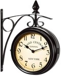 Monzana&reg; Wanduhr Vintage Quarzuhrwerke Mit Beidseitigem Ziffernblatt...