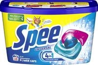 Spee Power Caps Universal 4 + 1 (18 Waschladungen), Vollwaschmittel f&uuml;r helle und