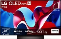 LG OLED48C47LA TV 48" (121 cm) OLED evo Fernseher (α9 Gen7 4K AI-Prozessor, webOS LG OLED48C47LA TV 48" (121 cm) OLED evo Fernseher (α9 Gen7 4K AI-Prozessor, webOS