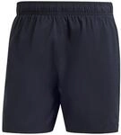 Adidas Herren Solid CLX Short-Length Swim Shorts, Black/Lucid Lemon, L