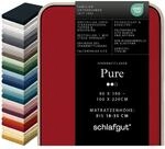 schlafgut Pure Spannbettlaken 95% Bio Baumwolle & 5% Elasthan Made in Green by...