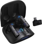 ASUS ROG Cetra True Wireless SpeedNova Black RGB In-Ear Gaming Kopfhörer (ROG ASUS ROG Cetra True Wireless SpeedNova Black RGB In-Ear Gaming Kopfhörer (ROG