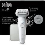 Braun Silk-&eacute;pil 9 Epilierer Damen, Haarentferner mit Schwenkbarem Kopf,