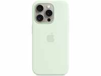 Apple iPhone 15 Pro Silikon Case mit MagSafe – Blassmint ​​​​​​​