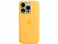 Apple iPhone 15 Pro Silikon Case mit MagSafe – Warmgelb ​​​​​​​