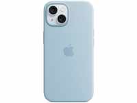 Apple iPhone 15 Silikon Case mit MagSafe – Hellblau ​​​​​​​