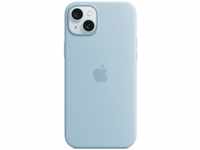 Apple iPhone 15 Plus Silikon Case mit MagSafe – Hellblau ​​​​​​​