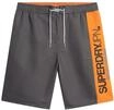 Superdry Herren 19-Zoll Sportswear Boardshorts aus recyceltem Material mit Logo