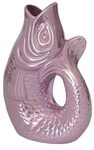 Pad Monsieur Carafon, Fisch -Vase/Krug/Kanne/Skulptur Fisch, Gr&ouml;&szlig;e S,