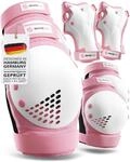 SKATEWIZ Protektoren Kinder - Knieschoner Kinder - Schoner Inliner Kniesch&uuml;tzer -