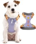 Woolly Wolf Alpha 360 Dog Harness L Lavendel Mix - Hundegeschirr f&uuml;r gro&szlig;e Hunde