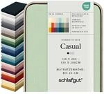 schlafgut Casual Spannbettlaken 100% Bio Baumwolle Made in Green by Oeko TEX