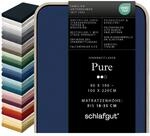 schlafgut Pure Spannbettlaken 95% Bio Baumwolle & 5% Elasthan Made in Green by...