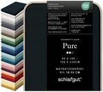 schlafgut Pure Spannbettlaken 95% Bio Baumwolle & 5% Elasthan Made in Green by...