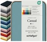 schlafgut Casual Spannbettlaken 100% Bio Baumwolle Made in Green by Oeko TEX
