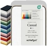 schlafgut Casual Spannbettlaken 100% Bio Baumwolle Made in Green by Oeko TEX