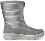 Jana Damen Winterstiefel ohne Absatz mit Rei&szlig;verschluss Gef&uuml;ttert Weite H