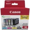Canon PGI-1500 XL C M Y BK Vorteilspack 4 Tintenpatronen gr&ouml;&szlig;ere Reichweite XL