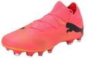 PUMA Herren Future 7 Match Fg/Ag Fu&szlig;ballschuhe, Sunset Glow Puma Black Sun Stream,