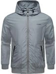 Ragwear Herren &Uuml;bergangsjacke leichte Jacke kurz mit Kapuze Stewie II Grey Gr. XL