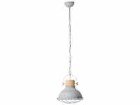 BRILLIANT Lampe Emma Pendelleuchte 33cm grau Beton | 1x A60, E27, 40W, geeignet...