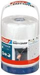 tesa Easy Cover Outdoor L - 2in1 Malerfolie mit Gewebeband - zum Abkleben und