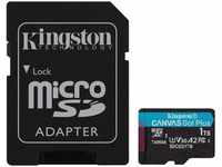 Kingston Canvas Go! Plus microSD Speicherkarte Klasse 10, UHS-I 1TB microSDXC...