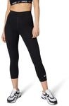 Nike Damen CLSC Hr 7/8 Lbr Leggings, Black/Sail, M
