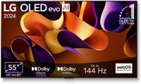 LG OLED55G48LW TV 55" (139 cm) OLED evo Fernseher (α11 4K AI-Prozessor, webOS 24, LG OLED55G48LW TV 55" (139 cm) OLED evo Fernseher (α11 4K AI-Prozessor, webOS 24,