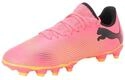 PUMA Soccer Shoe Unisex Kinder, Sunset Glow Puma Black Sun Stream, 28 EU
