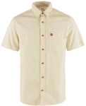 Fj&auml;llr&auml;ven Herren &Ouml;vik Travel SS Hemd, Chalk White, L