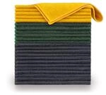 Blumtal 24er Set Mikrofasert&uuml;cher 30x40 Lappen - Geschirrt&uuml;cher Gemischte...