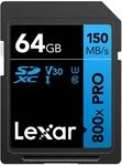 Lexar High-Performance SD 3.0 Karte 64GB, SDXC UHS-I Karte, mit bis zu 150 MB/s