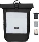 LARKSON Rucksack Damen & Herren - No 4 - Rolltop Backpack mit Laptopfach Uni, Arbeit
