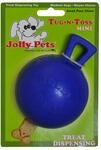 Jolly Pets JOLL047K Hundespielzeug - Tug-n-Toss Mini Treat Dispensing, 7.5 cm, blau