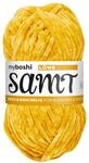 myboshi Samt Wolle zum H&auml;keln und Stricken, weiche Chenille Wolle im XXL-Kn&auml;uel,