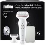 Braun Silk-&eacute;pil 9 Epilierer Damen mit Schwenkbarem Kopf f&uuml;r Eine Einfache