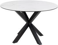 AC Design Furniture Heather Runder Esstisch f&uuml;r 4 Personen, Tischplatte in...